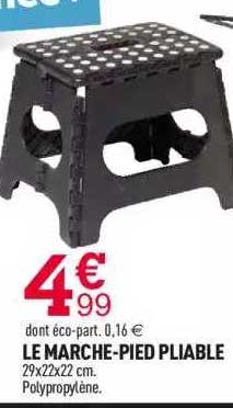 Le Marche-pied Pliable