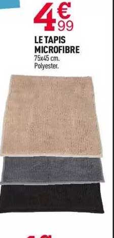 Le Tapis Microfibre