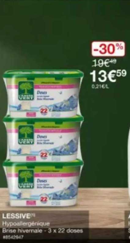 lessive l'arbre vert