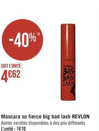 mascara so fierce big bad lash revlon