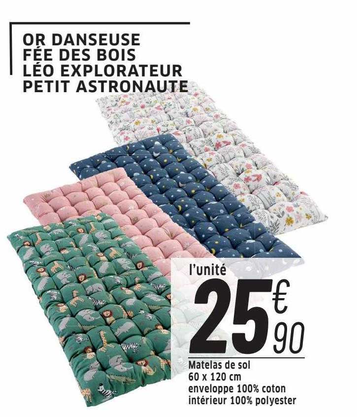 Matelas De Sol 60 X 120 Cm