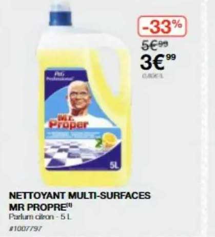 nettoyant multi-surfaces mr propre