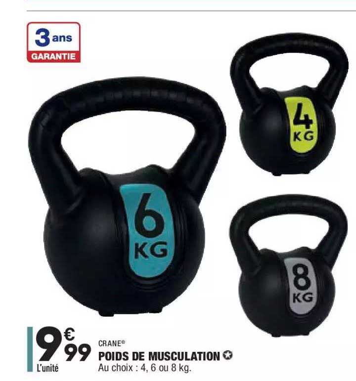 poids de musculation crane