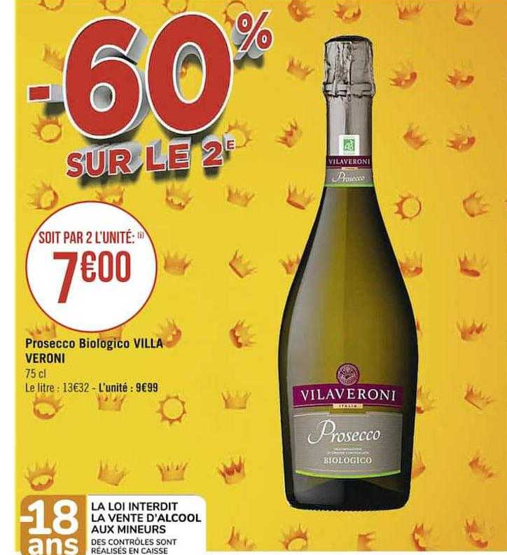 prosecco biologico villa veroni