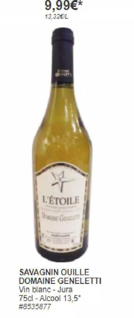 savagnin ouille domaine geneletti