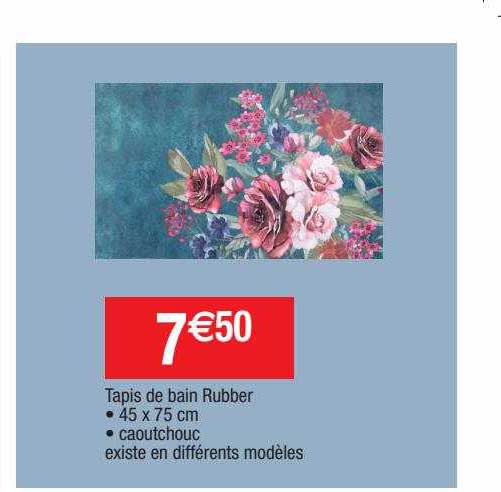 tapis de bain rubber