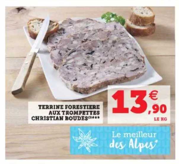 terrine forestière aux trompettes christian boudes