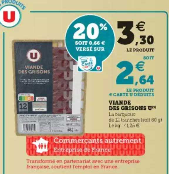 Viande Des Grisons U