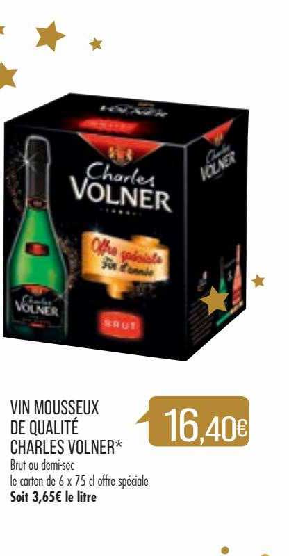 vin mousseux de qualité charles volner