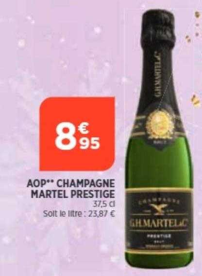aop** champagne martel prestige