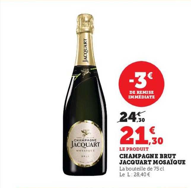 Champagne Brut Jacquart Mosaïque