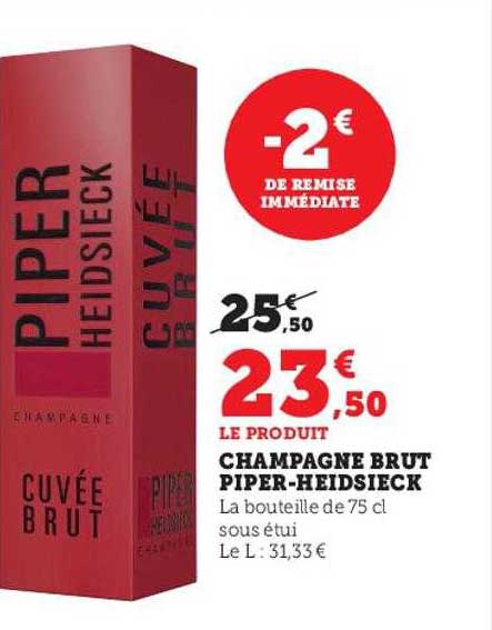 Champagne Brut Piper-heidsieck
