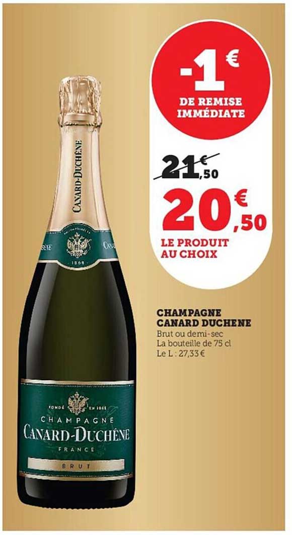 champagne canard duchêne