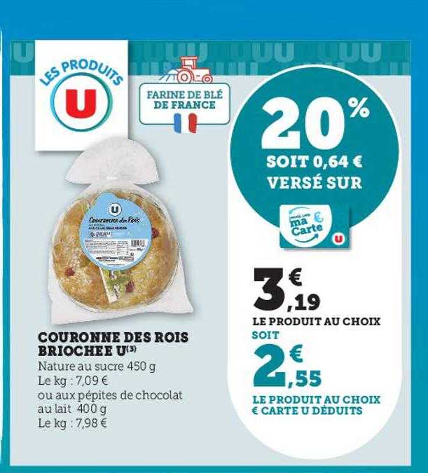 couronne des rois briochée u