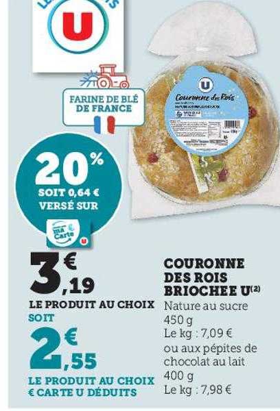 couronne des rois briochée u