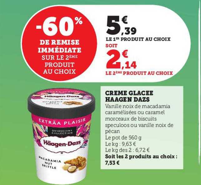 Crème Glacée Häagen-dazs