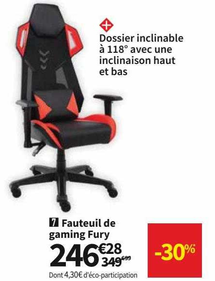 Fauteil De Gaming Fury