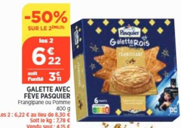 galette avec fève pasquier