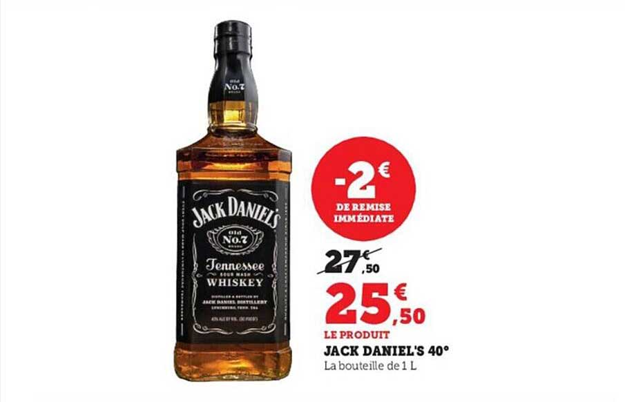 jack daniel's 40°