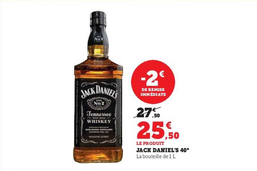 jack daniel's 40°