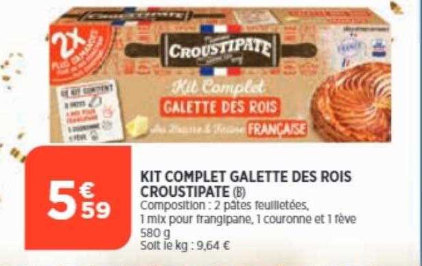 kit complet galette des rois croustipate