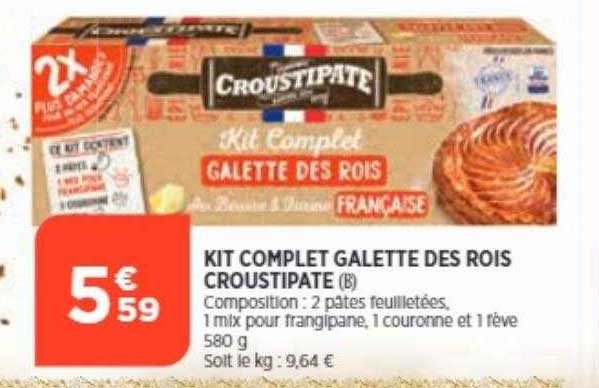 kit complet galette des rois croustipate