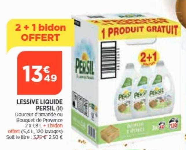 Lessive Liquide Persil