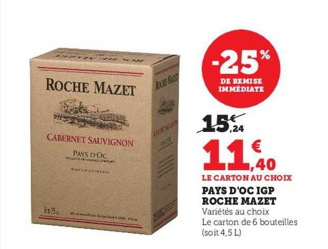 pays d'oc igp roche mazet