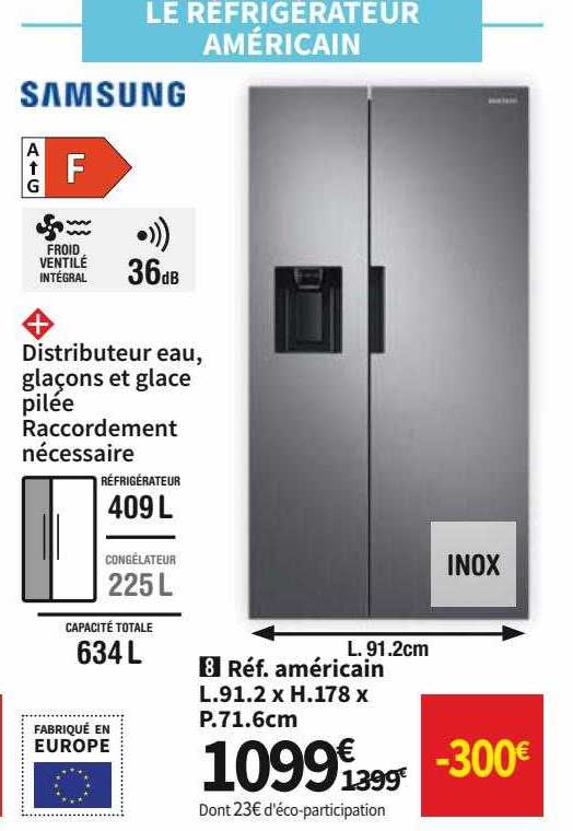 samsung réf. américan inox