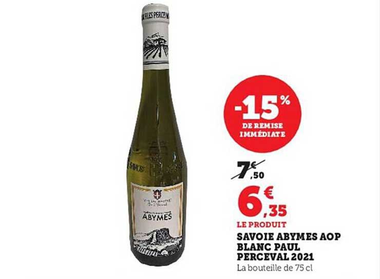 savoie abymes aop blanc paul perceval 2021