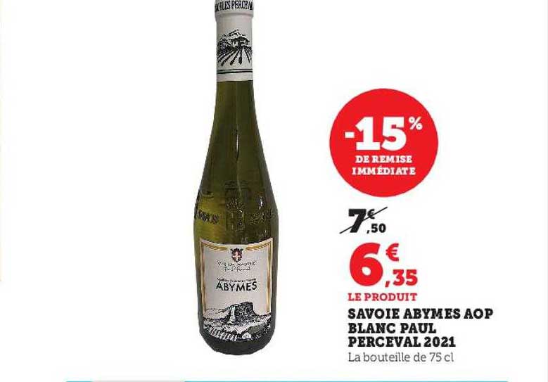 savoie abymes aop blanc paul perceval 2021