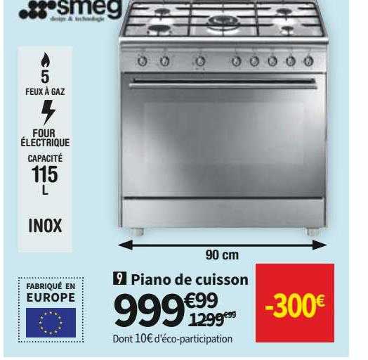 Smeg Piano De Cuisson