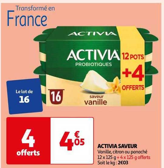 Activia Saveur