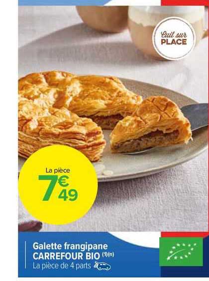 galette frangipane carrefour bio