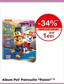 album pat patrouille "panini"