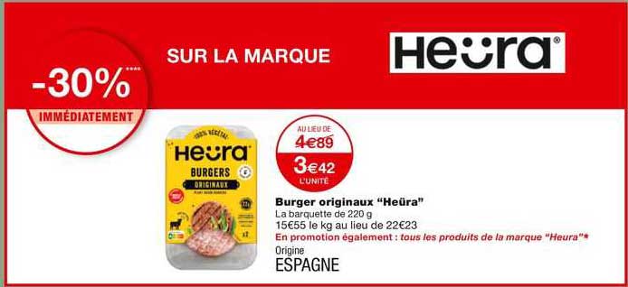 burger originaux heüra