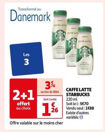 caffe latte starbucks