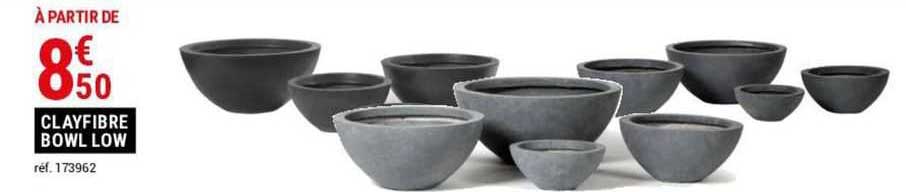 Clayfibre Bowl Low