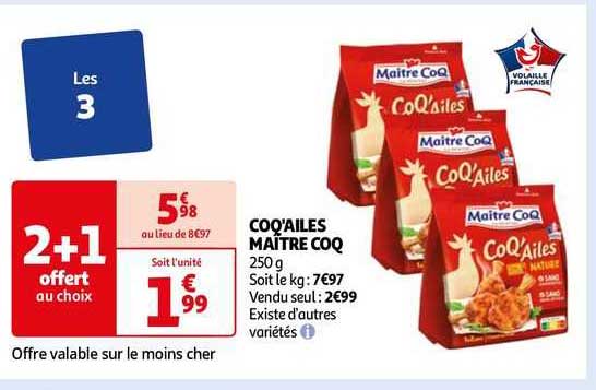 coq'ailes maître coq