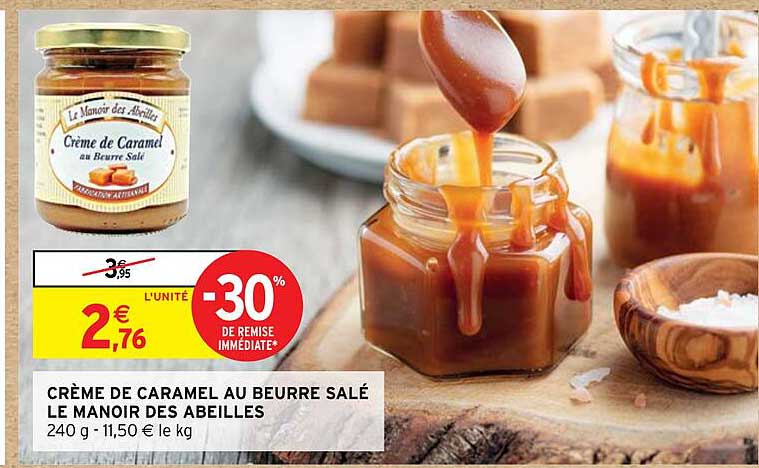 crème de caramel au beurre salé le manoir des abeilles