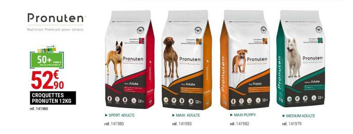 croquettes pronuten 12kg