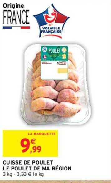 Cuisse De Poulet Le Poulet De Ma Région