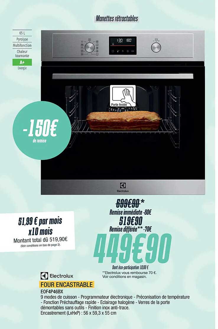 Electrolux Four Encastrable