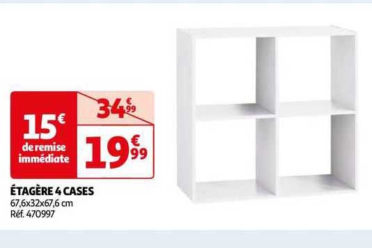étagère 4 Cases