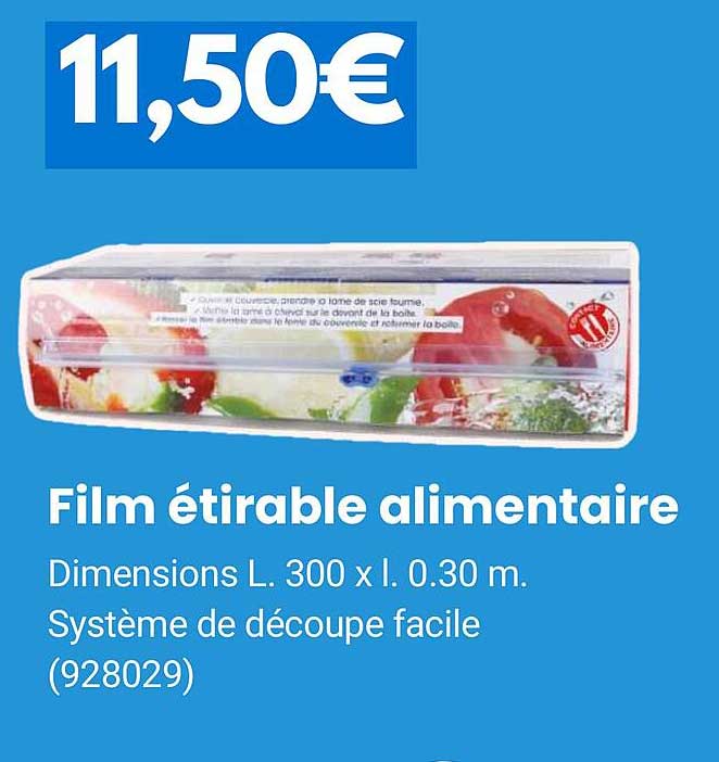 Film étirable Alimentaire