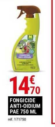 fongicide anti-oidium pae