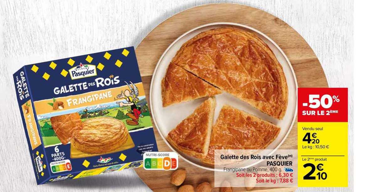 galette des rois avec fève pasquier