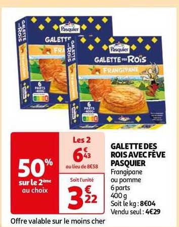 galette des rois avec fève pasquier