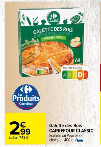 galette des rois carrefour classic'