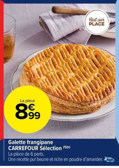 galette frangipane carrefour sélection